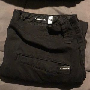 Bundle of 2 EUC Black Volcom pants